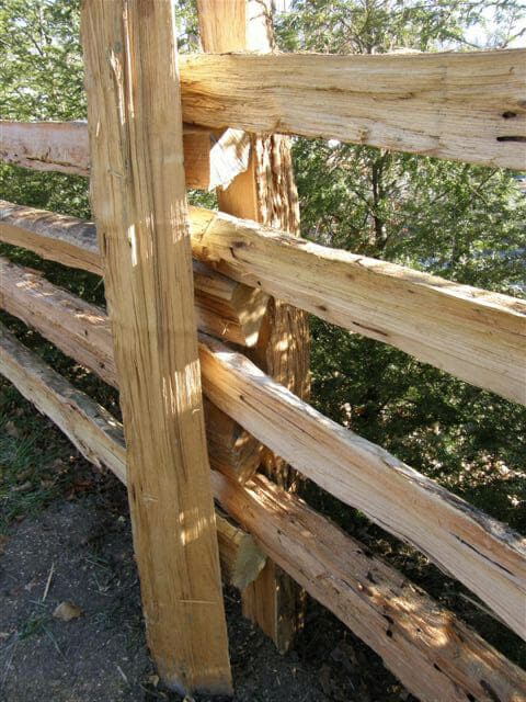 Black Locust Split Rail Fencing | Bark House®