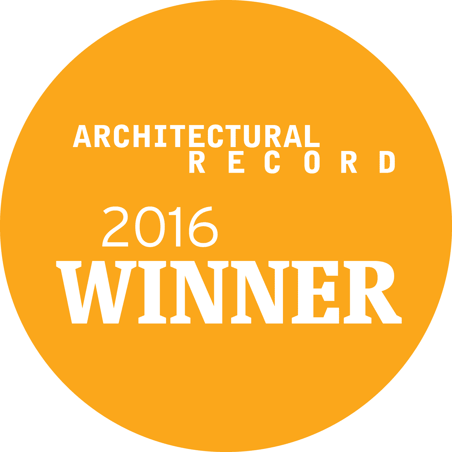 Bark House wins 2016 Architectural Record Products Award