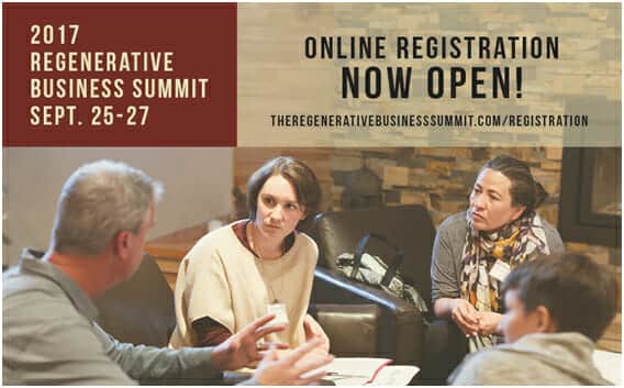 Bark House will be at the 2017 Regenerative Business Summit