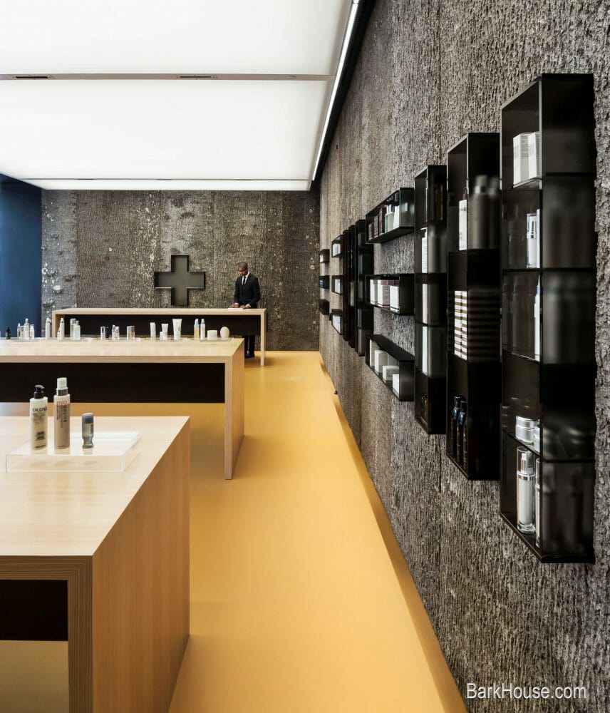 Textured wall treatments: Natural Poplar Bark Wall Panels