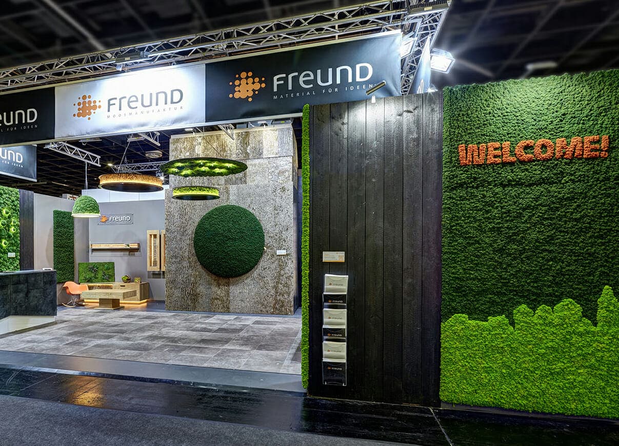 Freund is a distributor of Bark House poplar wall coverings and other naturals