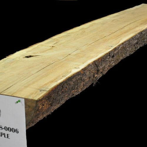 Buy live edge slabs and mantels from Bark House Maple SFTM-MAN-18-0006