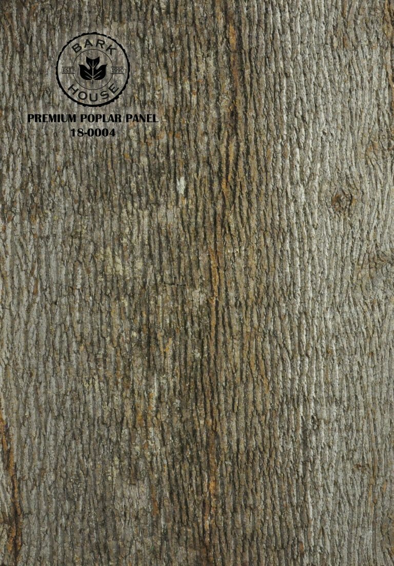 Bark House poplar bark panel SKU POPP-PRE-18-0004