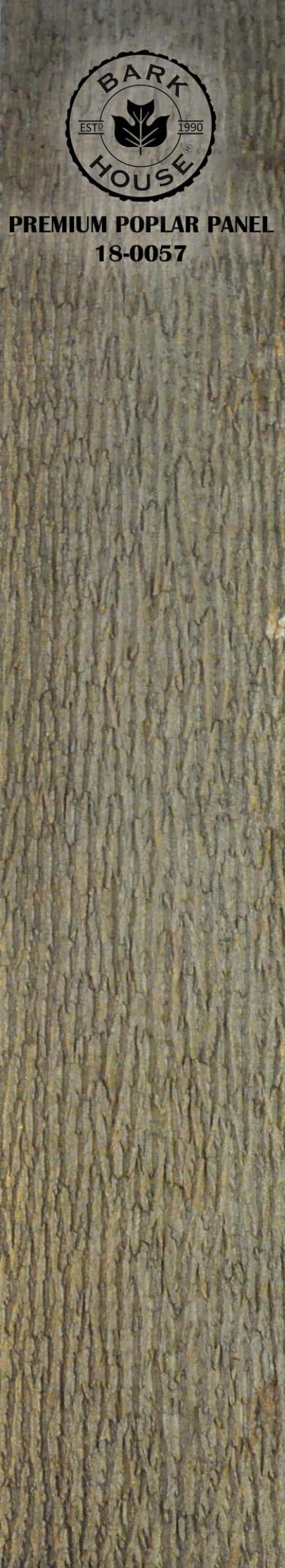 Bark House poplar bark panel SKU POPP-PRE-18-0057