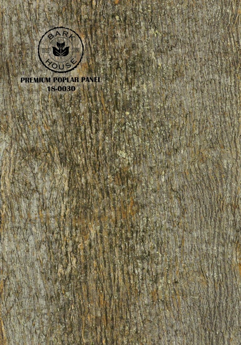 Bark House poplar bark panel SKU POPP-PRE-18-0030