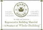 Regenerative Building Materials: Bark House Products... natural bark wall covering, panels, sheets
