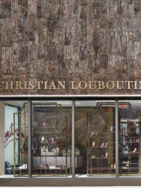 Christian Louboutin in Miami: Bark House Poplar Bark Exterior