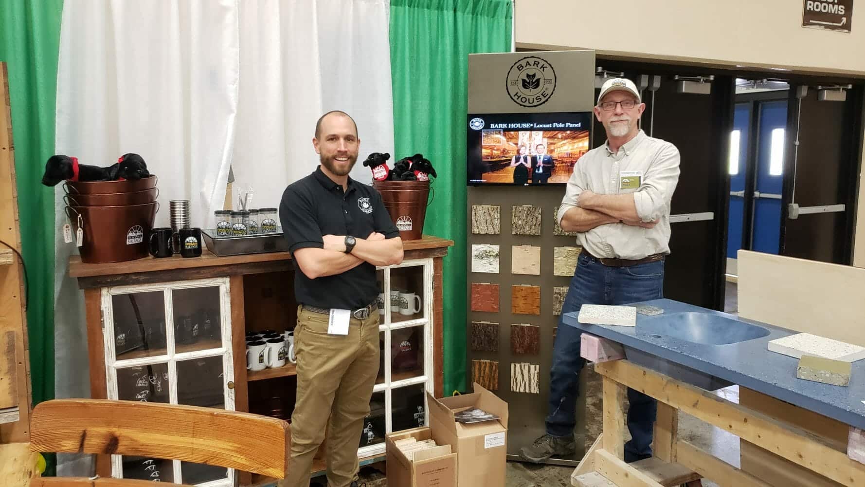 Bark House teamed with Black Dog Salvage for home show in Virginia
