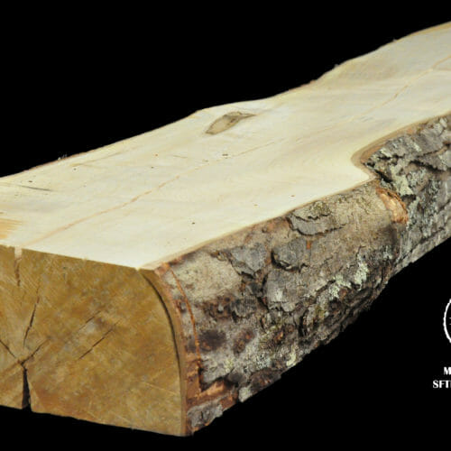 For Sale: Bark House live edge slabs and mantels. Maple MAN-19-0006