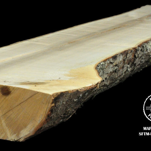 For Sale: Bark House live edge slabs and mantels. Maple MAN-19-0007