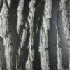 Bark House Poplar Gilded White sample Black with Silver