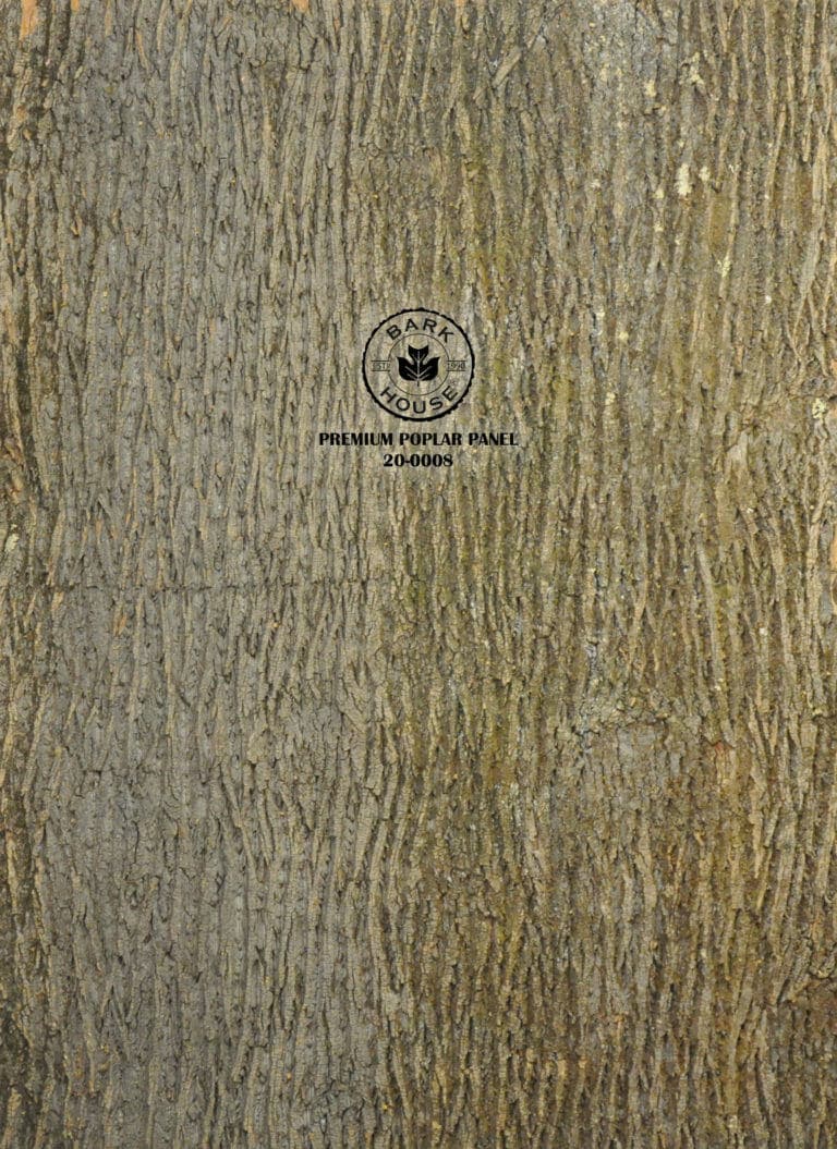 Bark House poplar bark panel SKU POPP-PRE-20-0008