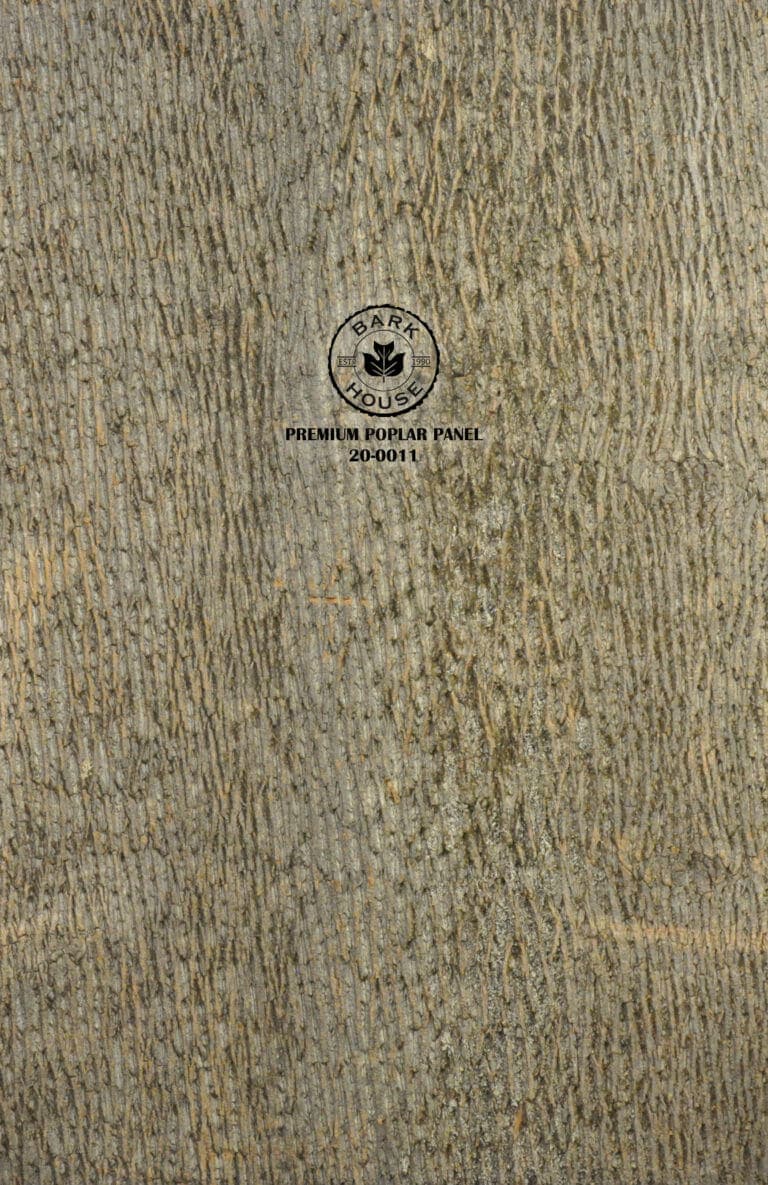 Bark House poplar bark panel SKU POPP-PRE-20-0011
