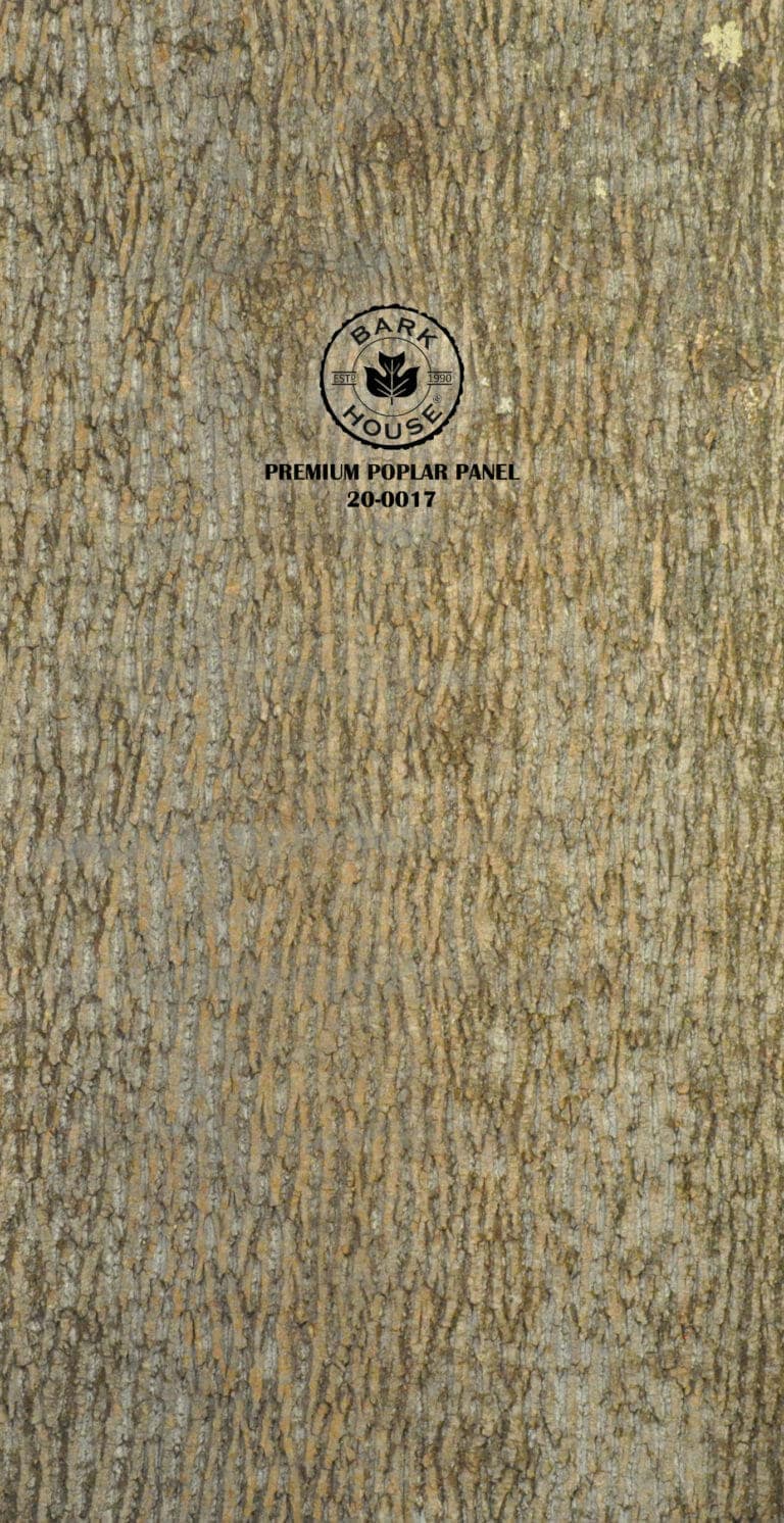 Bark House poplar bark panel SKU POPP-PRE-20-0017