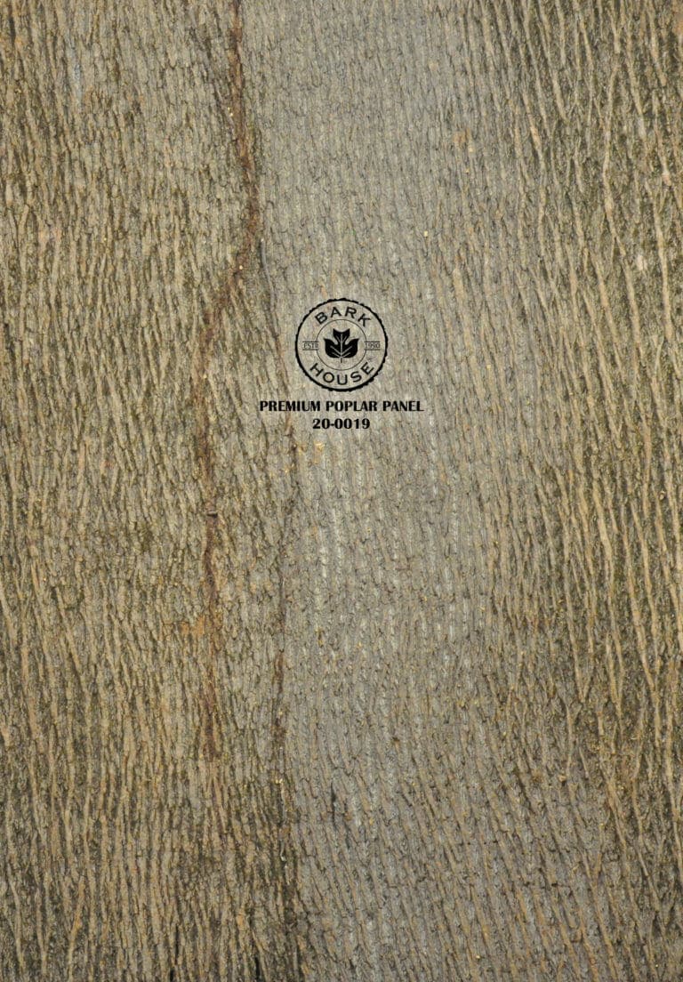 Bark House poplar bark panel SKU POPP-PRE-20-0019