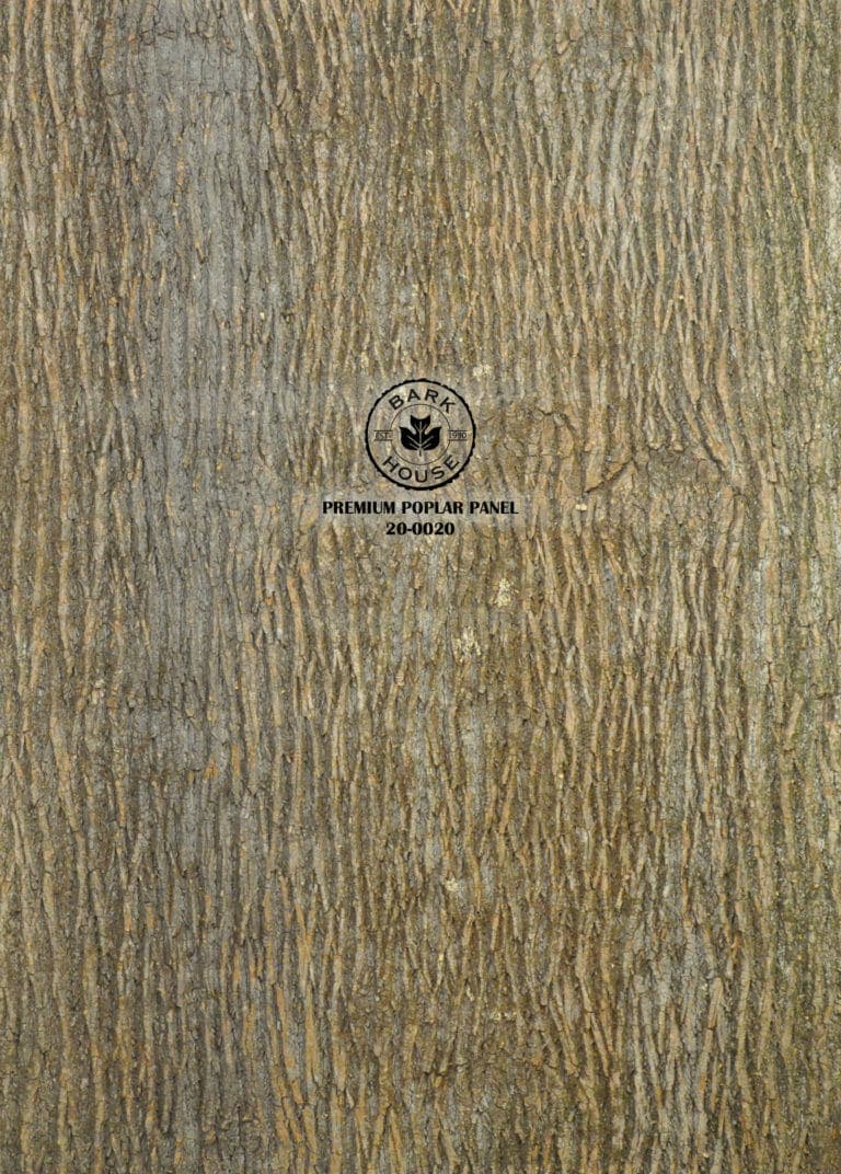 Bark House poplar bark panel SKU POPP-PRE-20-0020
