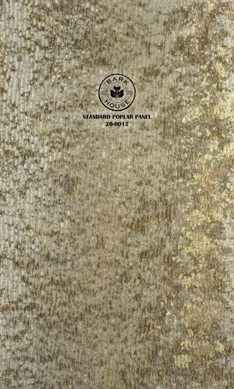 Bark House poplar bark panel SKU POPP-STD-20-0012