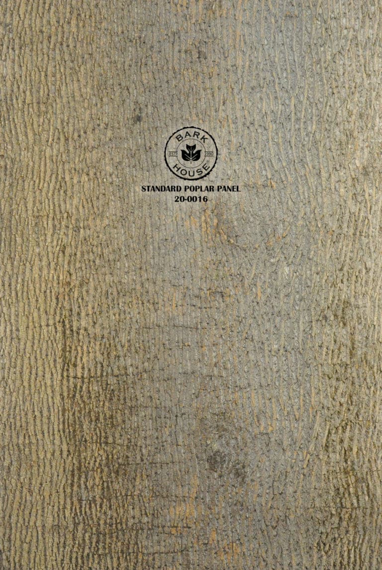 Bark House poplar bark panel SKU POPP-STD-20-0016