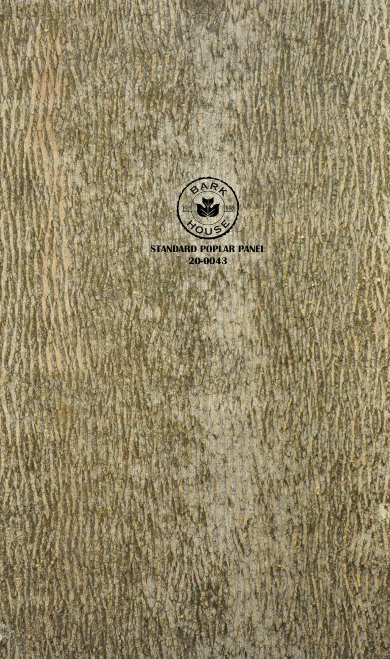 Bark House poplar bark panel SKU POPP-STD-20-0043
