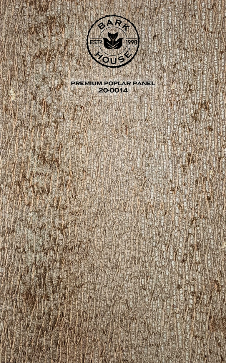 Bark House poplar bark panel SKU POPP-PRE-20-0014