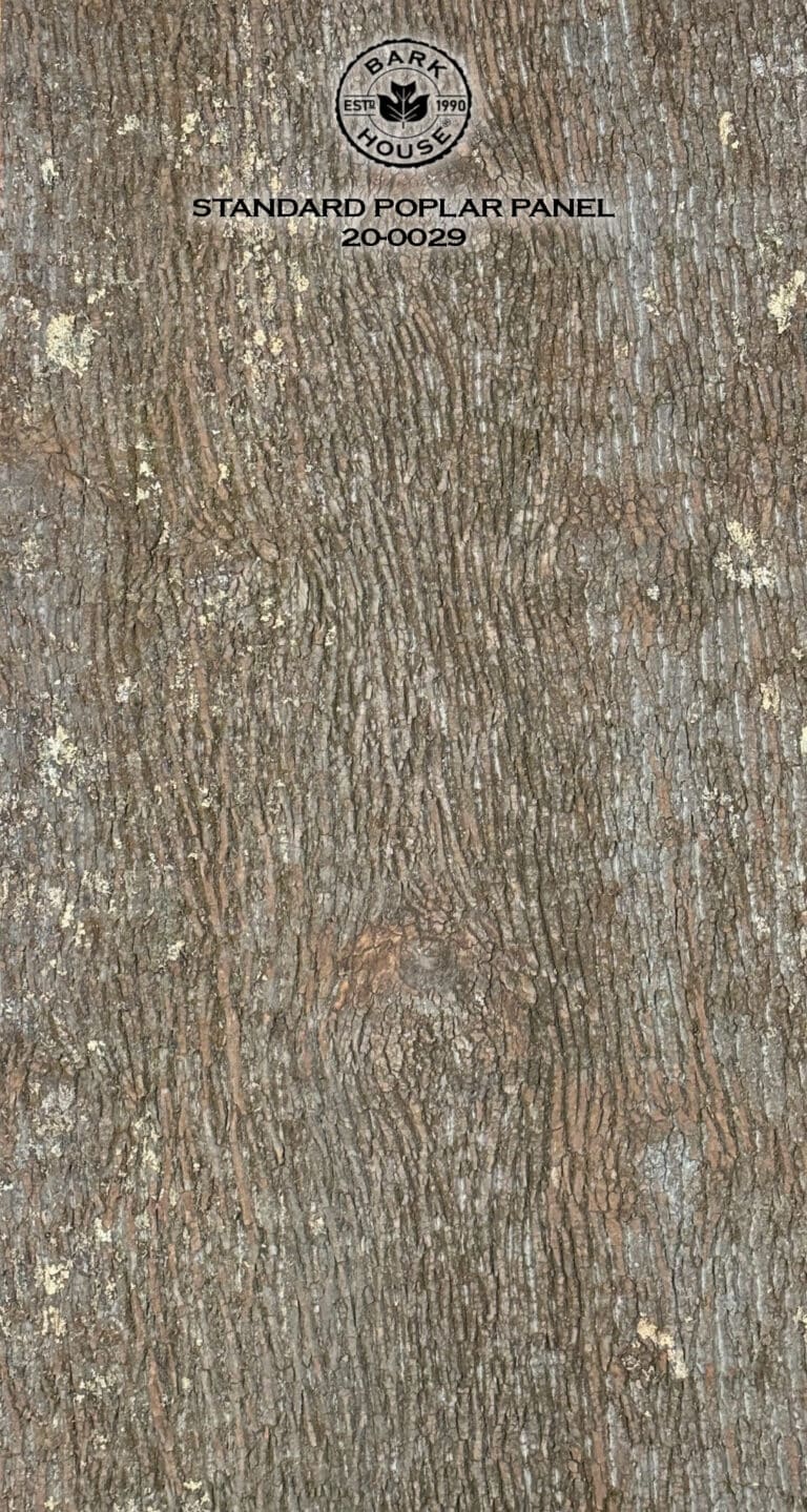 Bark House poplar bark panel SKU POPP-STD-20-0029