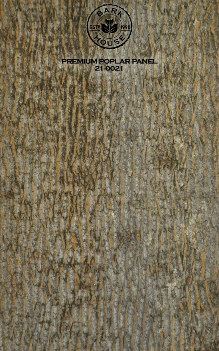 Bark House poplar bark panel SKU POPP-PRE-21-0020