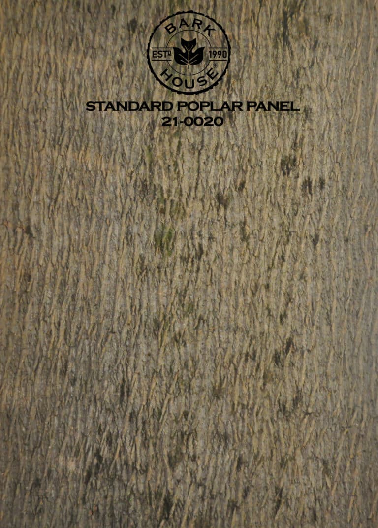 Bark House poplar bark panel SKU POPP-STD-21-0020