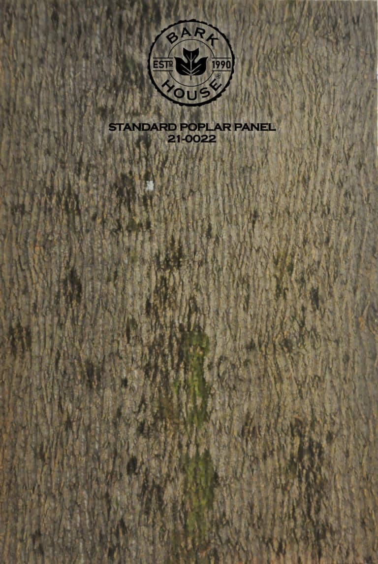 Bark House poplar bark panel SKU POPP-STD-21-0022
