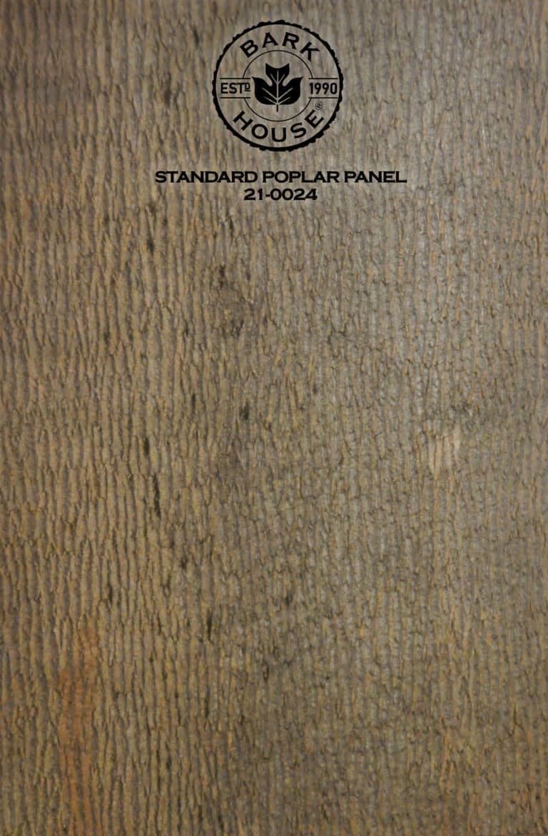 Bark House poplar bark panel SKU POPP-STD-21-0024