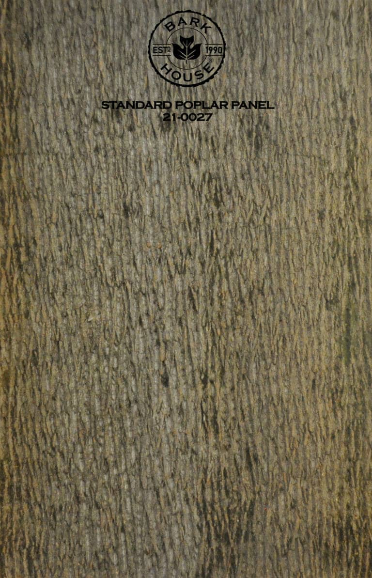Bark House poplar bark panel SKU POPP-STD-21-0027