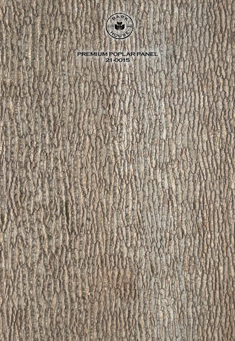 Bark House poplar bark panel SKU POPP-PRE-21-0015