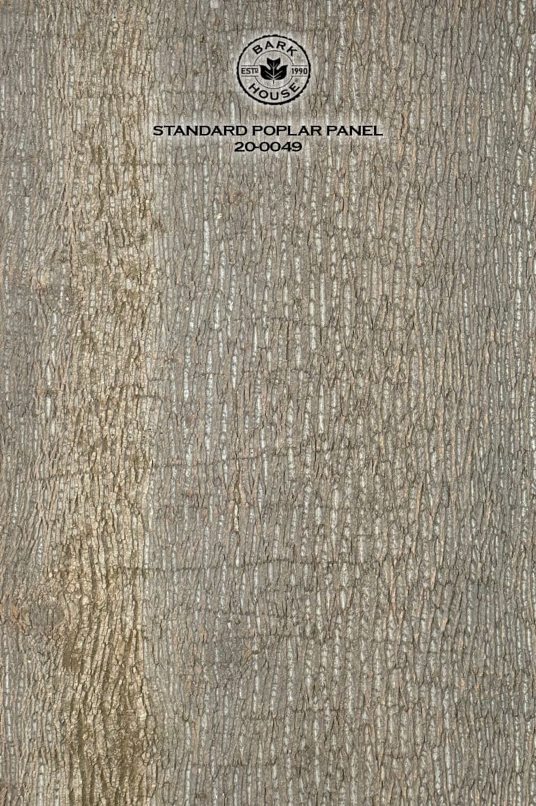 Bark House poplar bark panel SKU POPP-STD-20-0049