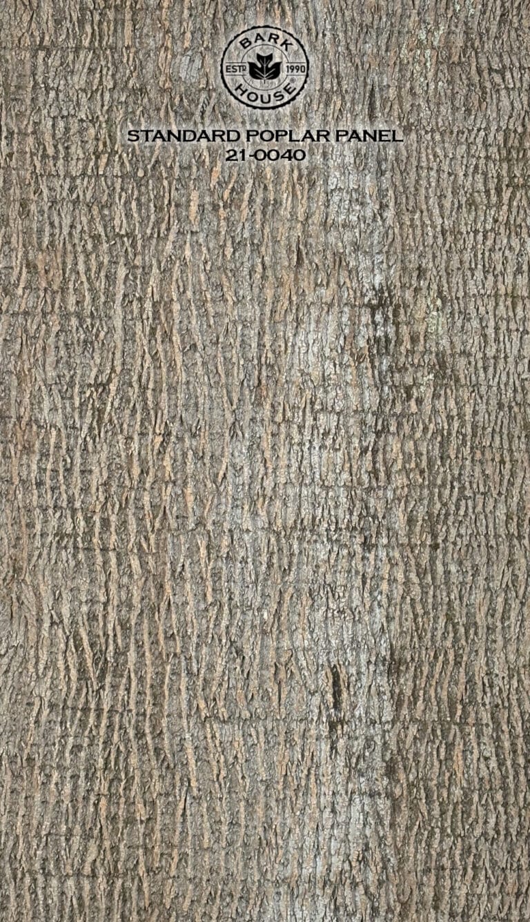 Bark House poplar bark panel SKU POPP-STD-21-0040