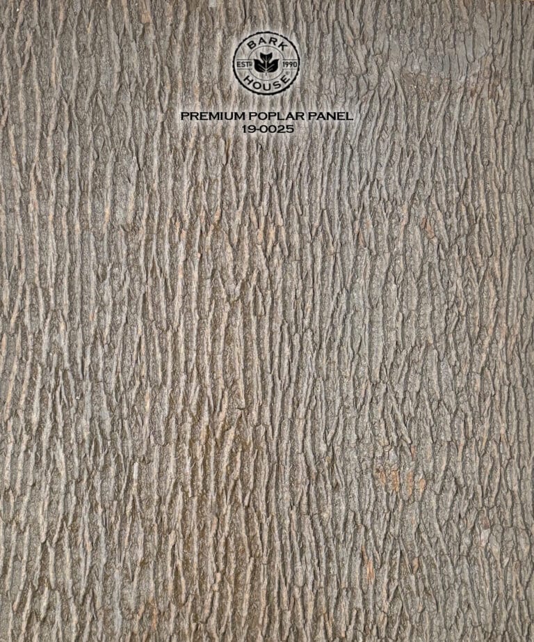 Bark House poplar bark panel SKU POPP-PRE-19-0025