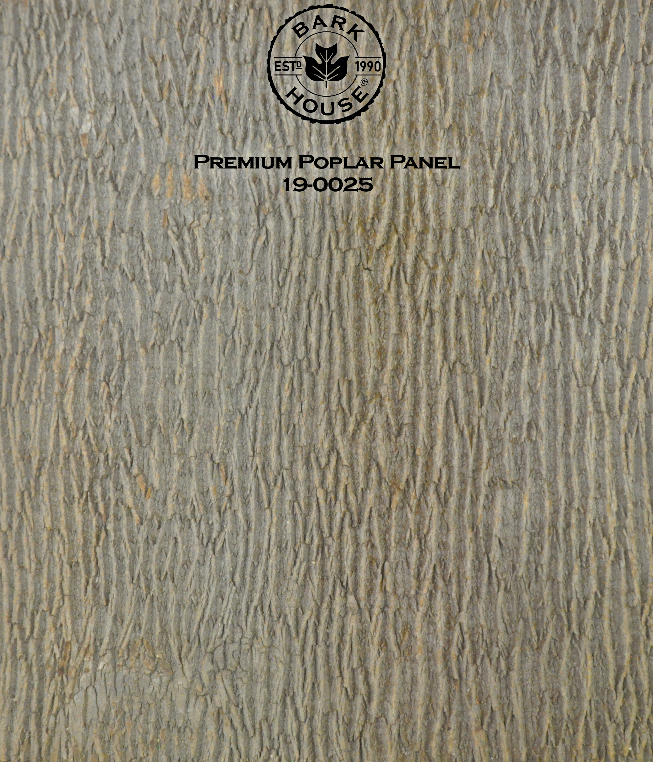 Bark House poplar bark panel SKU POPP-PRE-19-0025