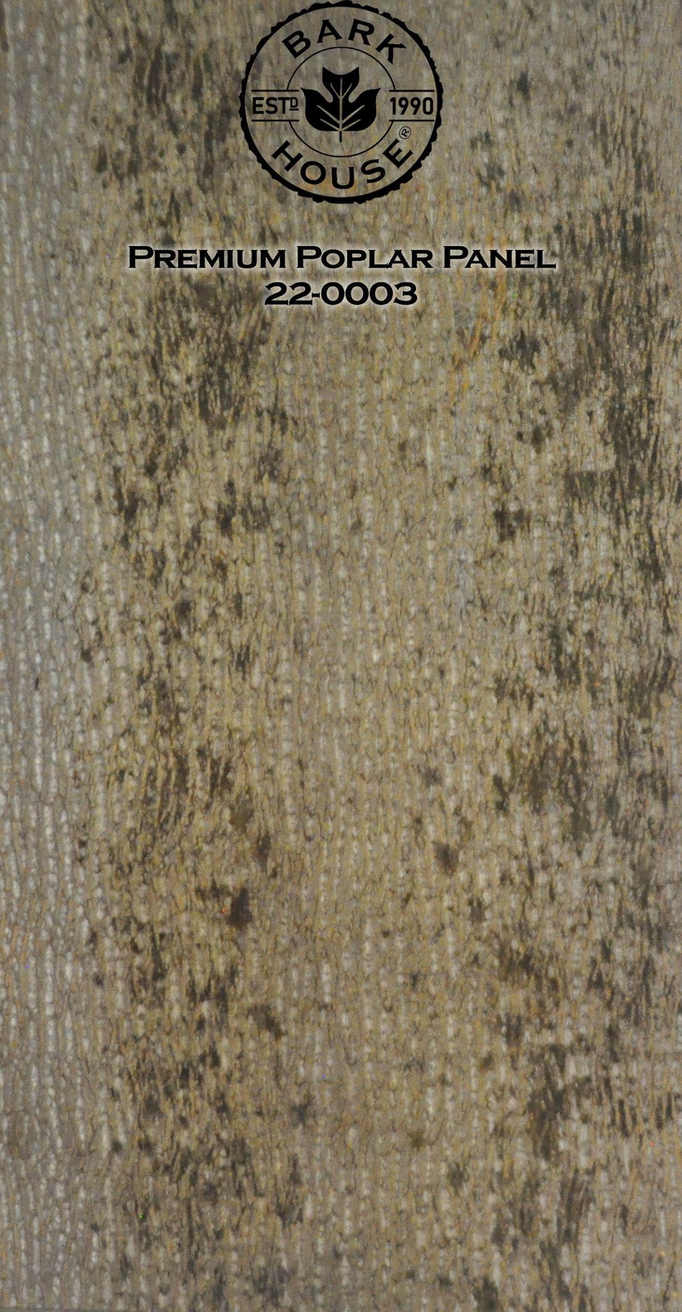 Bark House poplar bark panel SKU POPP-PRE-22-0003