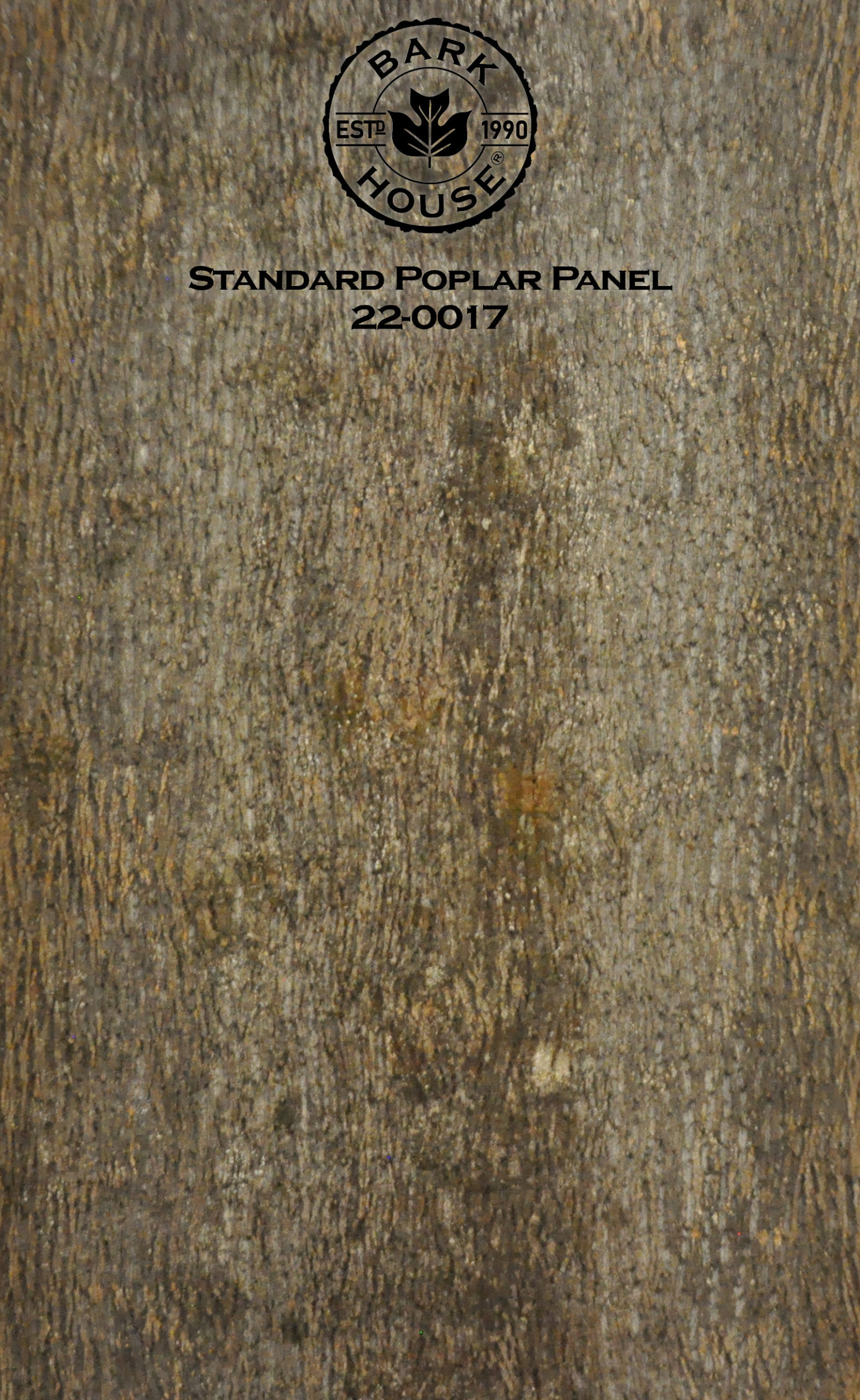 Bark House poplar bark panel SKU POPP-STD-22-0017