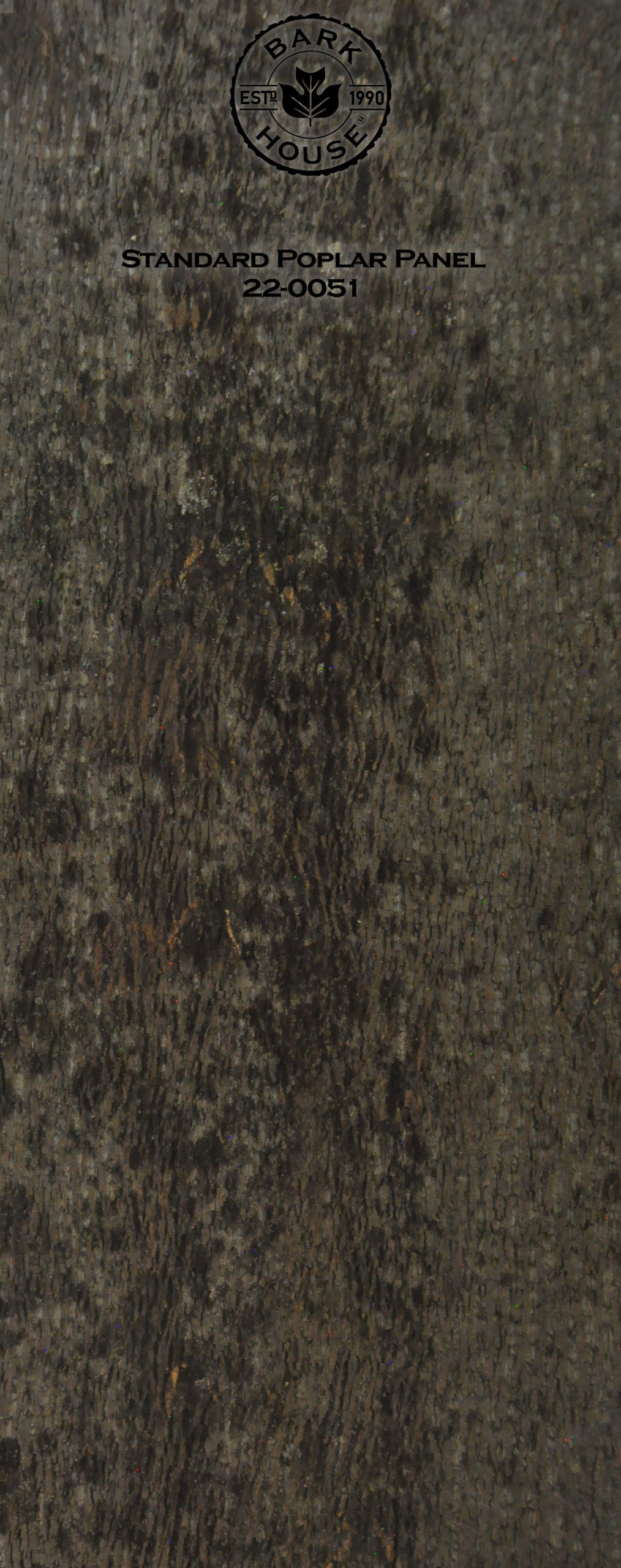 Bark House poplar bark panel SKU POPP-STD-22-0051