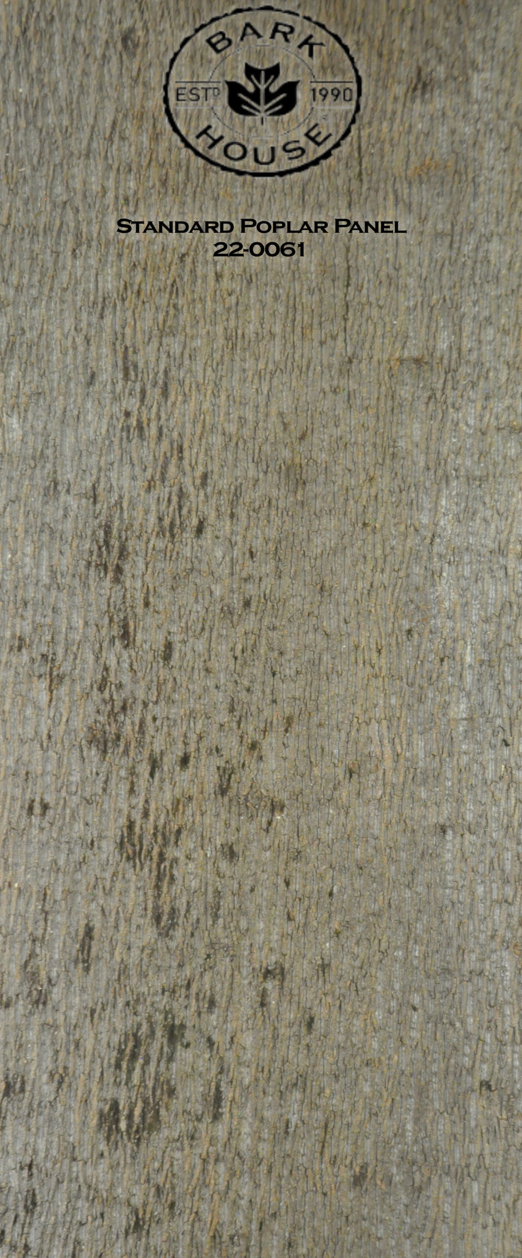 Bark House poplar bark panel SKU POPP-STD-22-0061