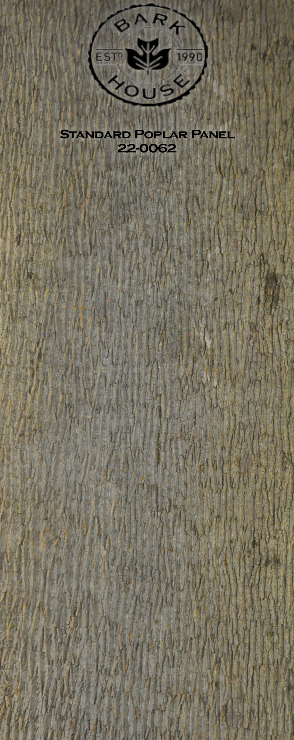 Bark House poplar bark panel SKU POPP-STD-22-0062