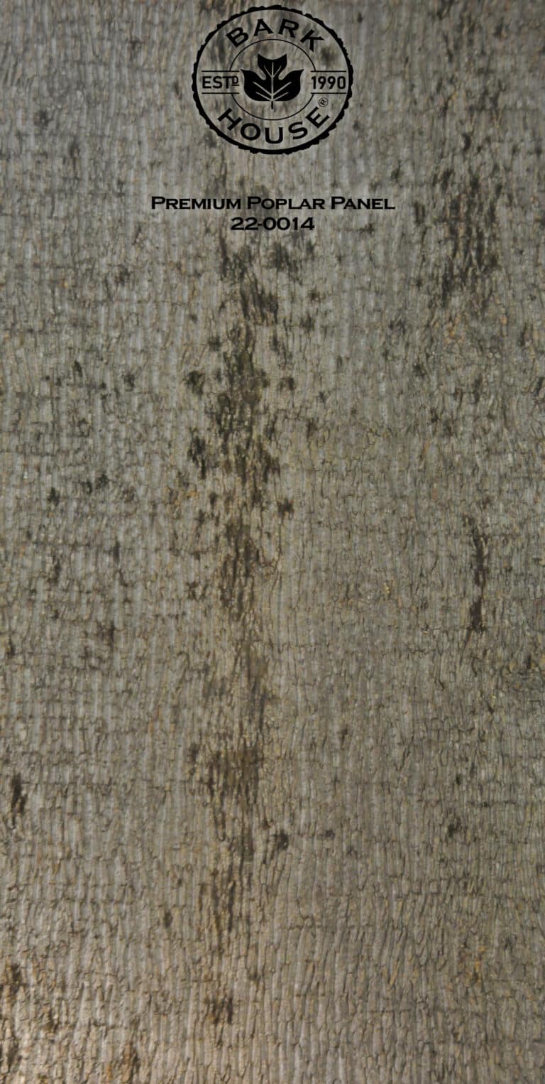 Bark House poplar bark panel SKU POPP-PRE-22-0014