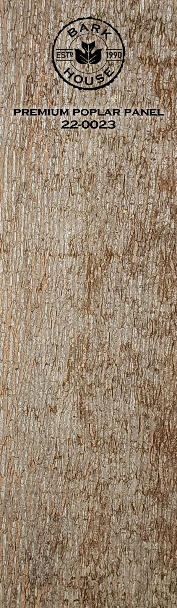 Bark House poplar bark panel SKU POPP-PRE-22-0023
