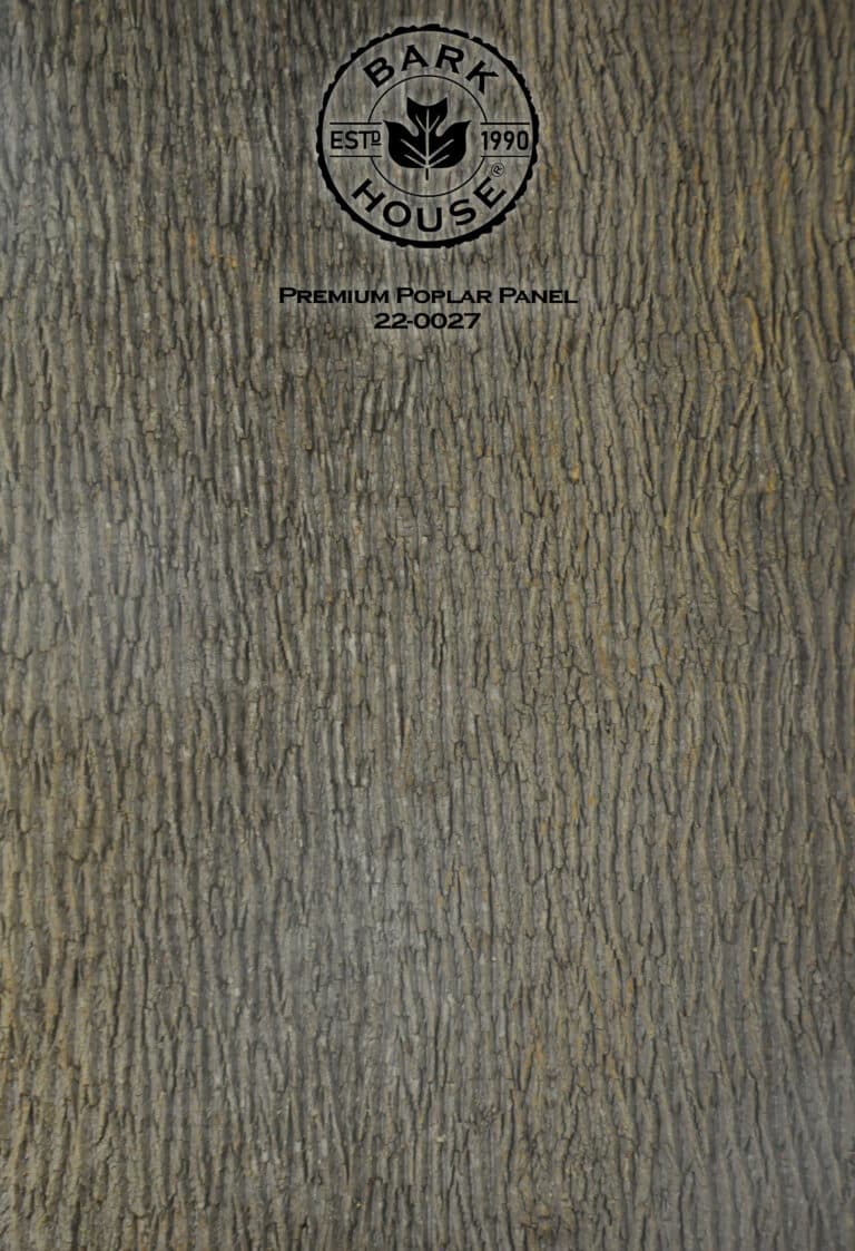 Bark House poplar bark panel SKU POPP-PRE-22-0027