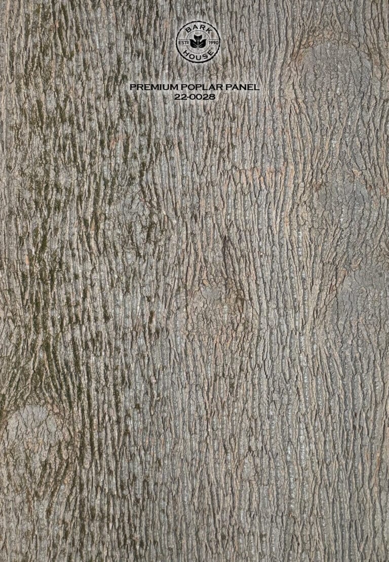 Bark House poplar bark panel SKU POPP-PRE-22-0028