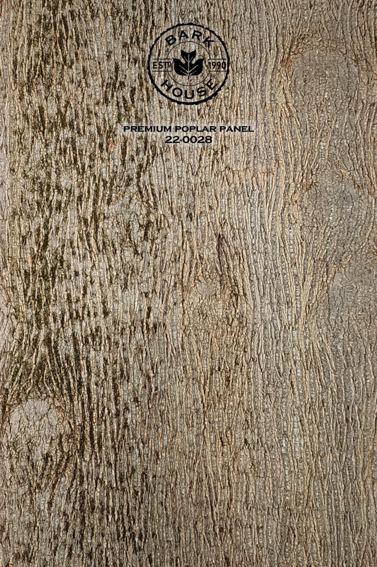 Bark House poplar bark panel SKU POPP-PRE-22-0028