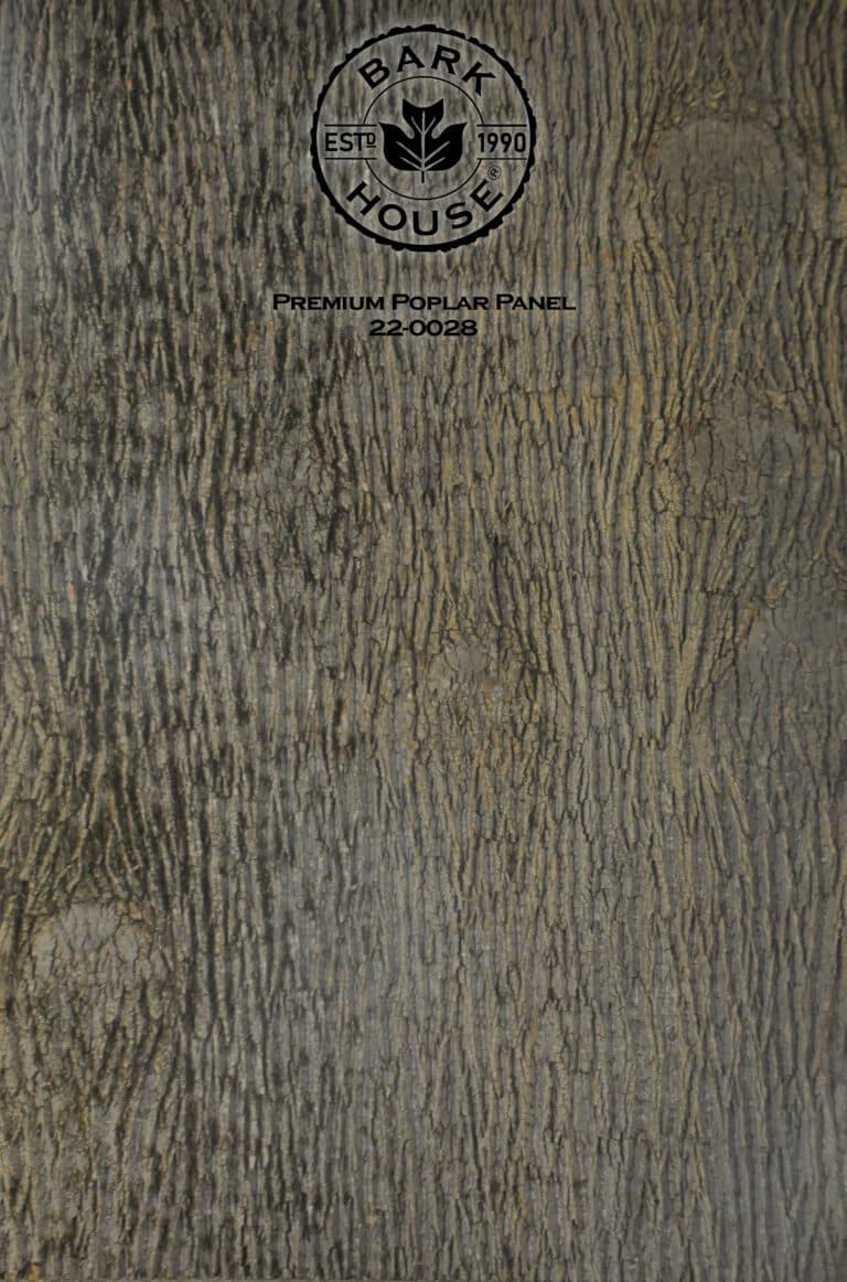 Bark House poplar bark panel SKU POPP-PRE-22-0028