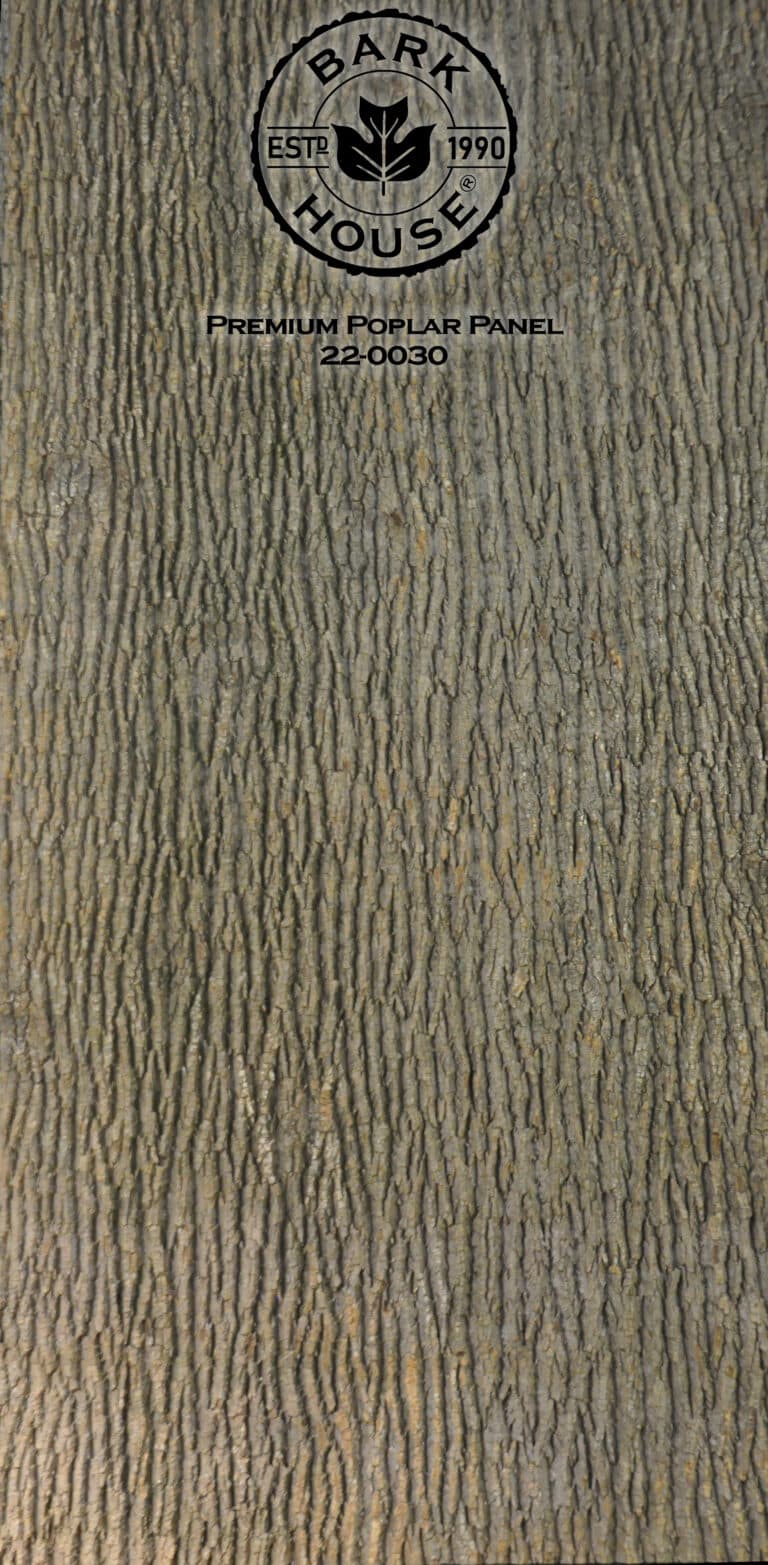 Bark House poplar bark panel SKU POPP-PRE-22-0030