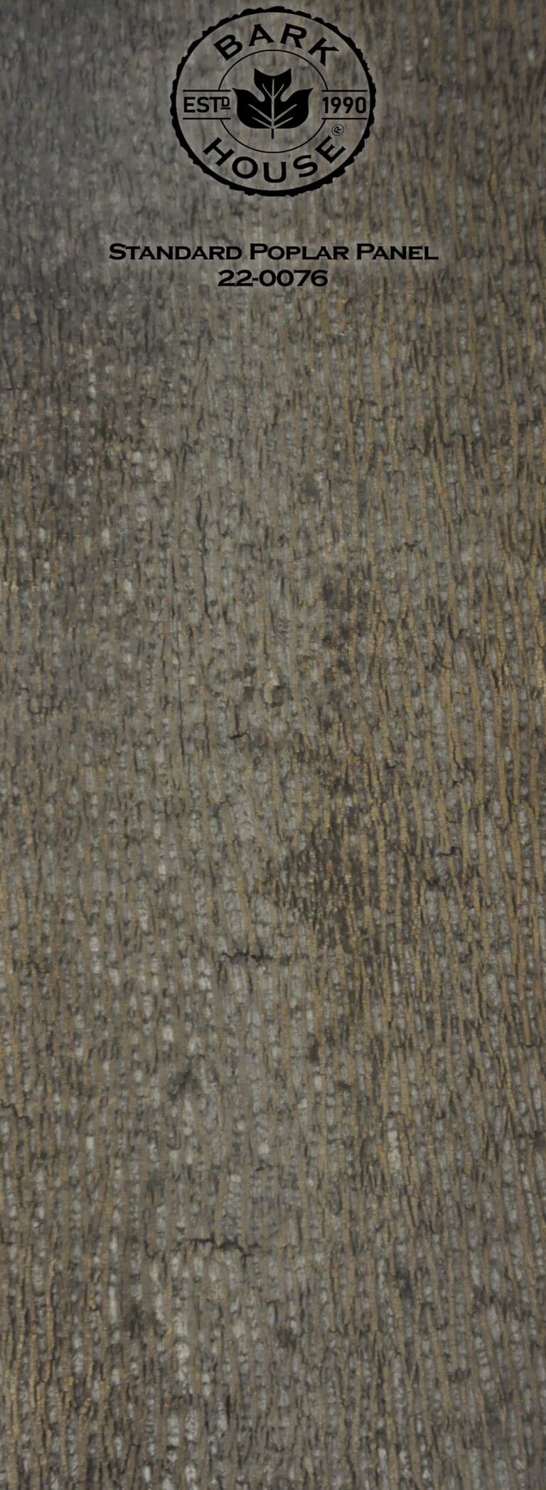 Bark House poplar bark panel SKU POPP-STD-22-0076