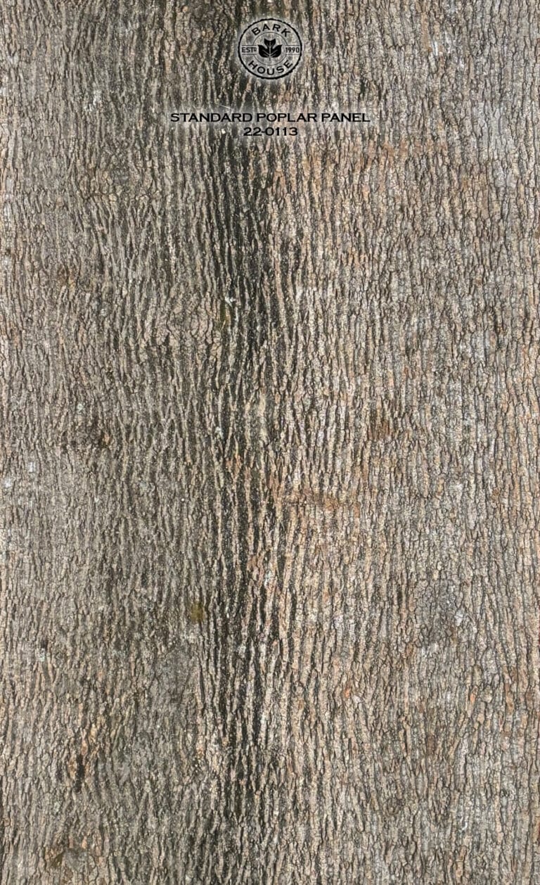 Bark House poplar bark panel SKU POPP-STD-22-0113