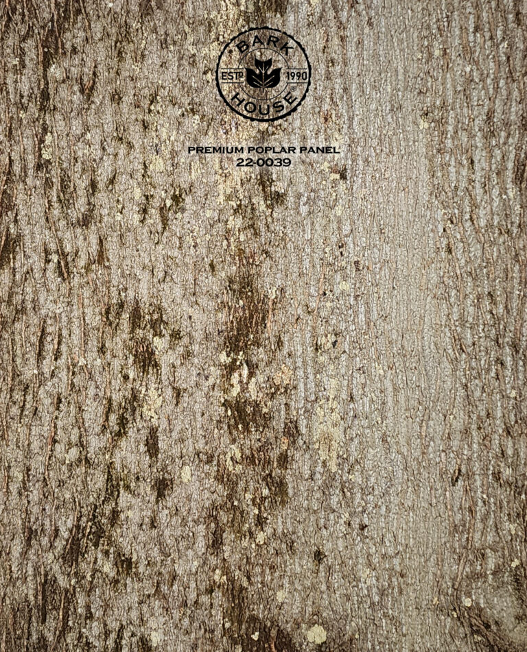 Bark House poplar bark panel SKU POPP-PRE-22-0039